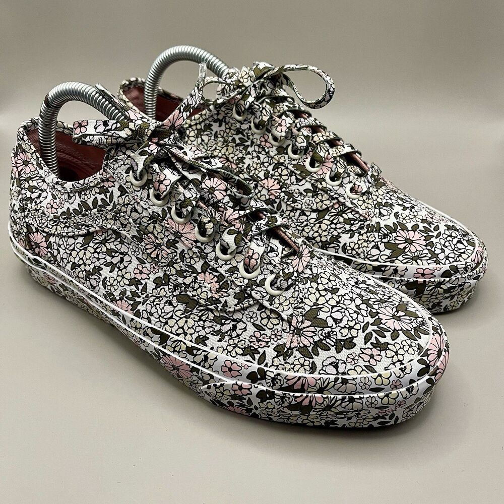 Vans Old Skool Tapered Mono Tenisowki Floral All Over Print Low Top Womens 9.5